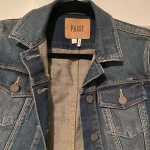 Blue Paige jean jacket